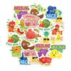 120PCS Scratch and Sniff Stickers for Teens, Large Scented Smelly Fruits Reward Stickers, Motivational Incentive Fun Decals with Positive Words for Students Teachers Chart School Supplies, 12 Designs