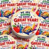120 PCS We are Going to Have a Great Year Stickers, Welcome Back to School Reward Labels, Classroom Teacher Student Motivational Decals for Spelling Tests, Notebooks, Gifts, School Supplies