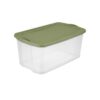 120 Quart Extra-Large Clear Plastic Storage Bin with Full-Grip Handles