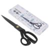 12in Heavy Duty Sewing Scissors, Professional Fabric Scissors with High Manganese Steel Blades, Plated Rust - Cutting Tool for Leather, Quilting, Tailoring and