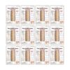 [12 Pack] Tiny Tumble Tower Brown 48 pc with Candy - Stacking Blocks Game - Family Board Games, Color Stack Challenge, Tower Stack