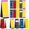 12 Pcs 3.9" Jumbo Teacher Magnetic Bookmarks Back to School Teacher Gifts Large Page Clip for School Office Home Reading Favors(Classic)
