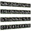 12Pcs Alphabet Bulletin Board Strips Set, Alphabet Line ABC Alphabet Banner