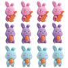 12 Pcs Cute Erasers Cartoon Rabbit Eraser Kawaii 3D Bunny Eraser Pencil Eraser for Students Boys Girls School Office Supplies (Rabbit)