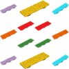 12 Pcs Sensory Fidget Strips, Bendable Sensory Board for Young Individuals with Autism, Bright Colors, Portable Size, Calming Tactile Support to Help to Focus and Improve Efficiency