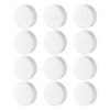 12Pcs White Polystyrene Foam Disks 3Inch Paintable Foam Circles for Painting Wedding Decorations School Project White Spume Globes