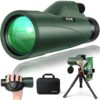 12x56 High Power Monocular Telescope for Adults with Smartphone Adapter