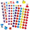 1380 Pcs Star Stickers for Kids Reward Holographic Rainbow Star Stickers Small Sparkly Behavior Reward Stickers Glitter Foil Stickers School Classroom Student Teacher Supplies DIY Decoration UonBexj