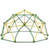13ft Geometric Dome Climber Play Center, Kids Climbing Dome Tower, Rust & UV Resistant Steel Frame Supports 1000 Lbs