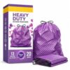 13 Gallon Tall Kitchen Trash Bags, Purple, 20 Count, Fresh Scented
