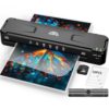 13 Inch Laminator Machine with 50 Laminating Sheets, Fast Warm-Up No Jam A3 Laminator, 11x17 Cold & Thermal Laminating Machine for Home School Office