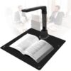 13MP Book Document Camera, Portable Document Scanner with OCR Recognition