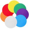 14Pcs Flat Round Floor Spots, Bright Carpet Dots for Classroom & Agility Training