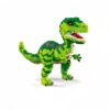 1500pcs Realistic 8 inch Green Velociraptor Micro Blocks - Snap-Together Dinosaur Bricks, Engaging Dino Puzzle Assembly Toy, Perfect Home Decor Accent & Gift for Dinosaur Lovers