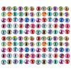 150PCS Assorted Snake Eyes, 6MM Glass Eyes Sticker for DIY & Craft Project
