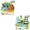 150PCS Magnetic Blocks-Build Mine Magnet World Panda Dinosaur Set for Boys & Girls Age 3-5 6-8, STEM Sensory Toys for Toddlers Gifts