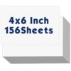 156 Pack 4x6 White Cardstock Paper Card Stock Heavyweight Blank Card 4x6