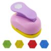 1.5 Hexagon Paper Punch for Crafting Paper Hole Punch Tool，Hexagon