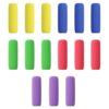 15 Pcs Classics, Pencil Grip Soft Foam Pencil Grips, 5 Color