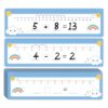 15 PCS Number Line Dry Erase Boards Cards Double Sided Numbers Line Dry Erase Board 0-10 on One Side 0-20 on Other Side Math Whiteboards for Classroom Teacher Students