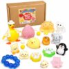 15Pcs Taba Squishy Pack Fidget Toys, Squishies Stress Relief Toys for Kids