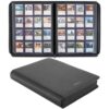 16-Pocket Zipper Binder for 1280 Trading Cards with 40 Side-Loading Pages