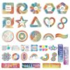 160PCS Anxiety Sensory Stickers, Calming Stress Relief Strips