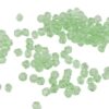 160pcs Teardrop Crystal Glass Beads, 4mm Vertical Hole Faceted Beads(Light Green)