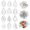 164pcs Sun Catchers Making Kit for Adults, Clear Hanging Prism Sun Catcher