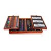 174 Pieces Painting Set Wooden Box Watercolour Pencils Art Supplies Doodle