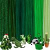 180 PCS 6 Colors Green Pipe Cleaners Chenille Stems,Pipe Cleaners Craft,Pipe Cleaners Set for DIY Art and Craft Projects（Gradient Green）