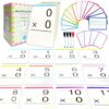 182 Multiplication Flash Cards for Kids Ages 8-12 - Multiplication Table | Math Flash Cards 0-12 All Facts (Answer on Back) | Includes 4 Dry Erase Markers, Workbook & Game | Classroom or Homeschool