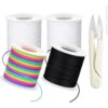 1mm Stretchy Bracelet String, Elastic Cord for Jewelry Making