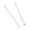 1 Pair Percussion Drum Mallets, Band Drum Mallet Drumsticks for Percussion Instrument Practice, Rhythm Pattern Work, Rehearsal Setup, Performance Preparation, and Replacement Drum Tools
