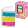 1Pc 1 Pack 1Set Rainbow Cake Squishies