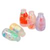 1PC Milk Bottle Pop Fidget Toy, Soft Squeeze Sensory Toy, Handheld Stress Relief Toy, Portable Decompression Game for Kids and Adults Daily Casual Use