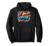 1st Grade First Day Back To School Colorful Elementary Pullover Hoodie