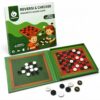 2-in-1 Checkers & Reversi Board Game | Magnetic Travel Games for Kids 8-12 | Plane Activities for Kids Ages 8-12 | Foldable Magnetic Checkers & Travel Activities