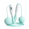 2-in-1 Digital Counting Jump Rope Macaron Green Cordless Skipping Rope