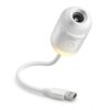 2-in-1 Galaxy Star Projector Night Light with 24 Projection Films