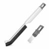 2-in-1 Gap Cleaning Brush, 5mm Slim Grout Scrubber with Stainless Steel Scraper(3Pcs)