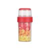 2-Layer Airtight Food Storage Cup Oatmeal Yogurt Salad Lunch Container
