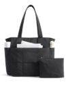 2-Piece Puffy Quilted Tote Set for Women, Lightweight Shoulder Bag