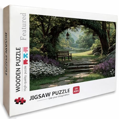 2000 Pieces Jigsaw Puzzle for Adults Plant, Tree Wooden Puzzles with Box, Letter on Back, Challenging Funny Games Crafts for Adults Kits, Fun Games for the Whole, (39x28in), 0-2987
