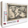 2000 Pieces Jigsaw Puzzle for Adults World Map, Pattern Wooden Puzzles with Box, Letter on Back, Challenging Funny Games Crafts for Adults Kits, Fun Games for the Whole Family, (39x28in), S-2898