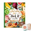 200+ Pages The Flavor Folio Collage Activity Book, Cut Out and Stick It Collage Book, with Stickers & Ephemera DIY Creative Art Paper Pack for Journaling & Gift Making