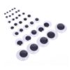 200pcs 8-20mm Self-Adhesive Googly Wiggle Eyes for DIY Scrapbooking Crafts Projects Dolls Accessories