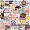 200PCS Motivational Quote Stickers for Adults Teens Students Women