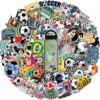 200 Pcs Soccer Stickers for Teens Adults Water Bottle Laptop Phone Case Scrapbooking Bike Luggage Football World Cup Supplies, Waterproof Transparent Sport Car Decals