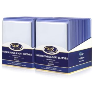 200PCS UV Protection 35PT Penny Sleeves and Toploaders